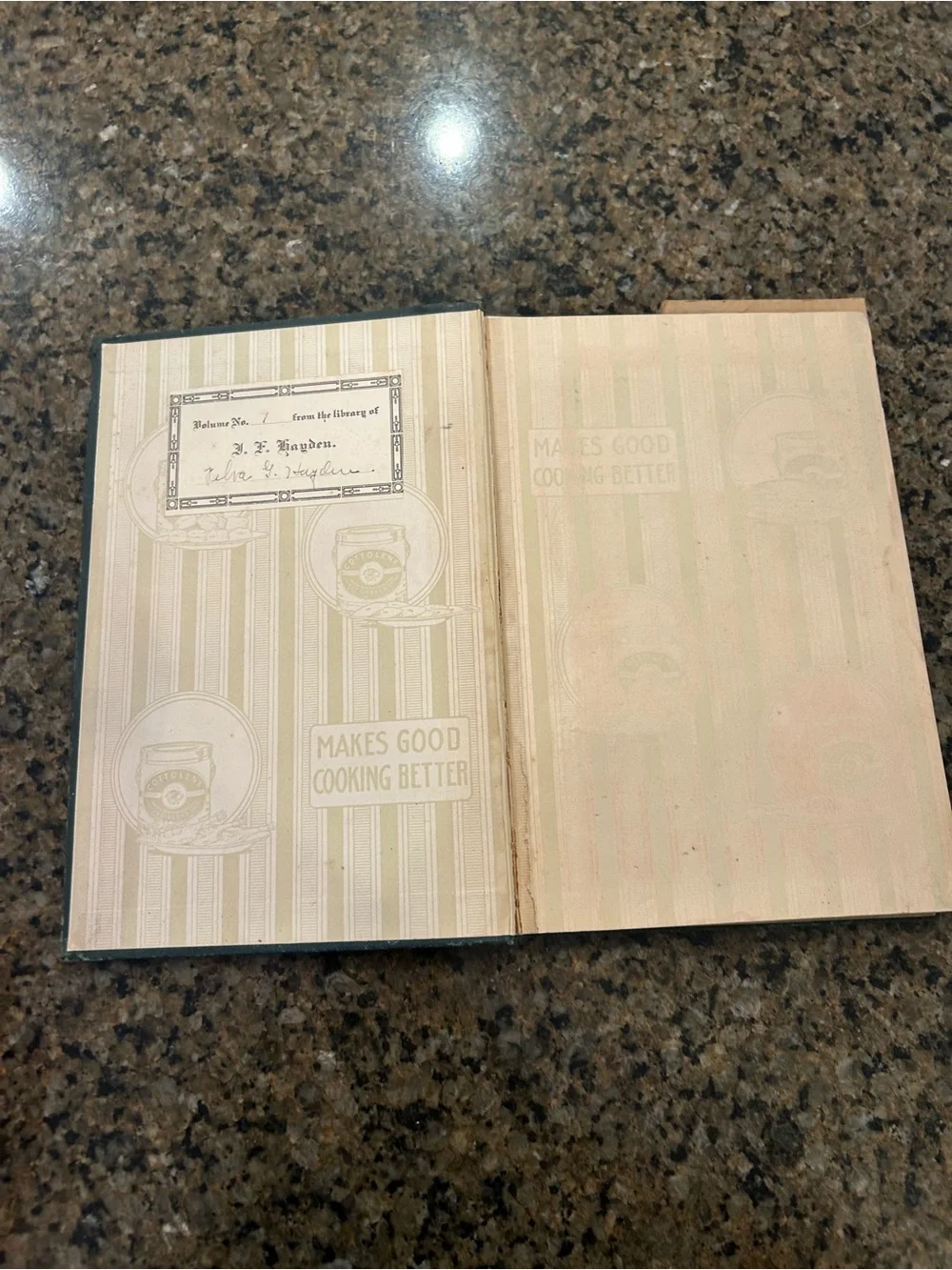 Fifty-Two Sunday Dinners by Elizebeth O Hiller 1915 Vintage Well Loved Used